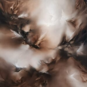 Art abstrait doux marron