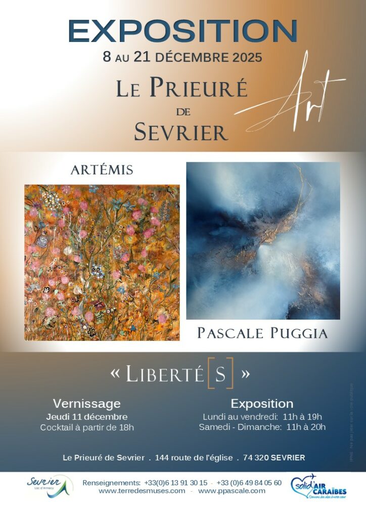 Exposition "Libertés" Pascale Puggia et Artemis